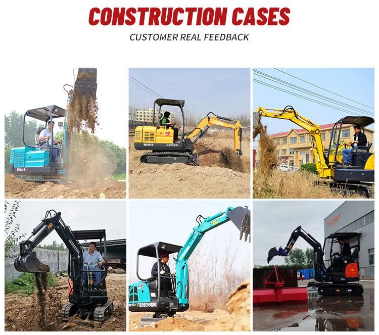 1.8ton8 Hydraulic Excavator/ Crawler Excavator/ Wheel Excavator/ Mining Excavator/ Mini Digger Excavators