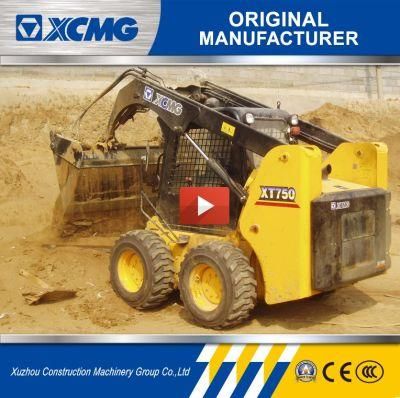 XCMG Official XT750 Skid Steer Loader (More Model for Sales)