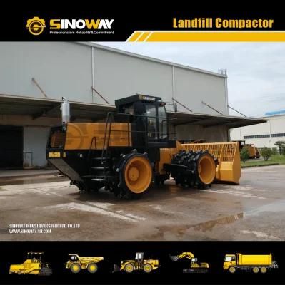 Sinoway 30~33 Ton Heavy Trash Compactor Price for Sale
