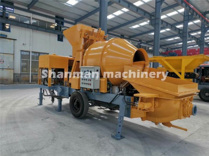 Concrete Mixer Machine with Pump