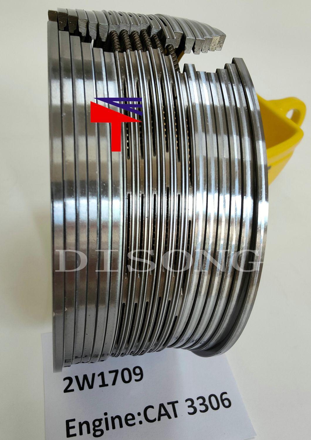 High Quality Diesel Engine Mechanical Parts Piston Ring 2W1709 for Wheelloader 966f 966D 966g 966h Buildozer D6c D6d D6g D6h 140h 16h Engine 3306 Generator Set