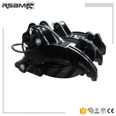Rsbm 5 Tines Excavator Hydraulic Grapple Saw for Sale