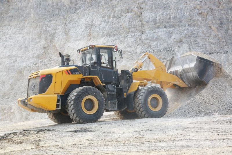 Cargadora De Ruedas Clg870h 17 Tons Heavy-Duty Wheel Loader