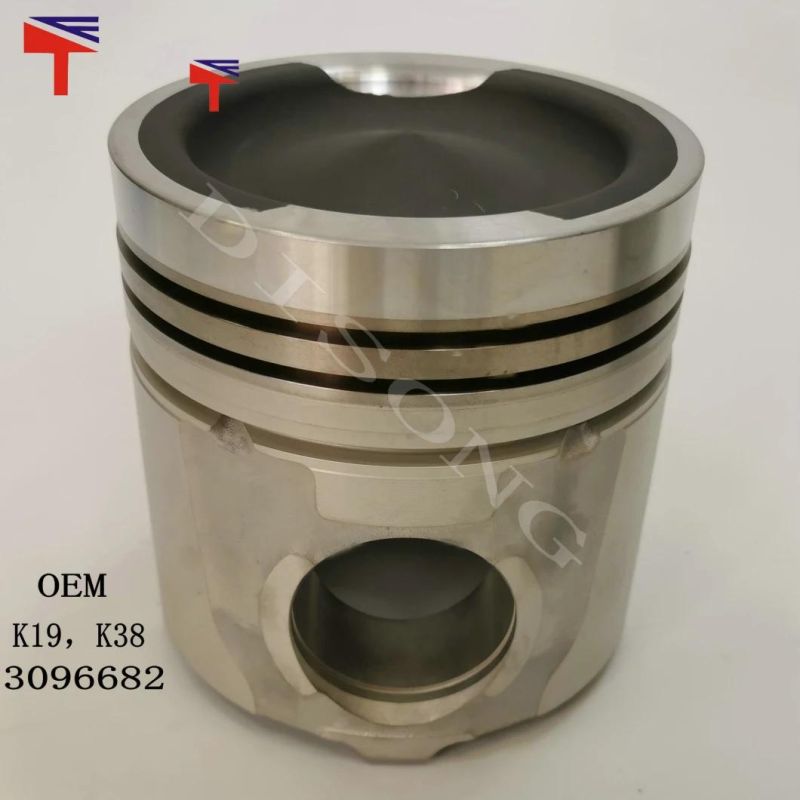 High-Performance Diesel Engine Engineering Machinery Parts Piston 3096682 for Engine Parts K19 K38 Generator Set