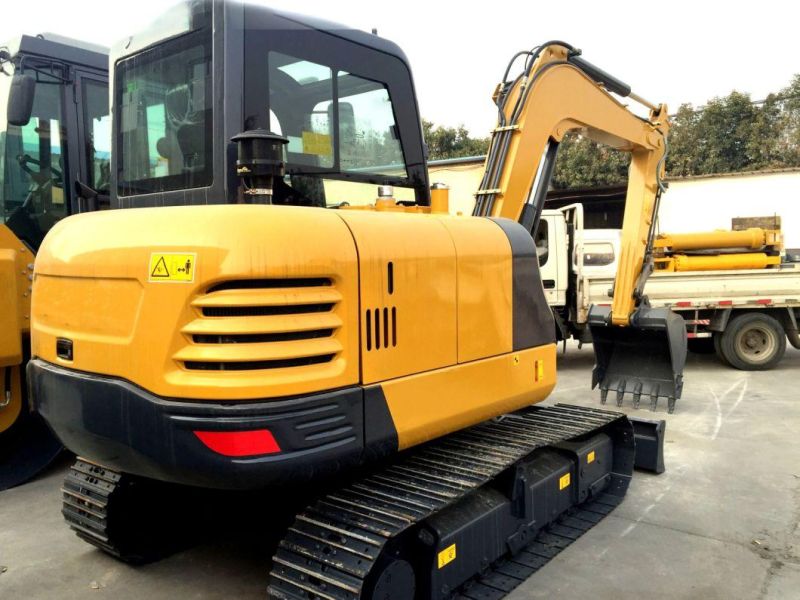 China Brand New 6 Ton Small Hydraulic Crawler Excavator Xe60d