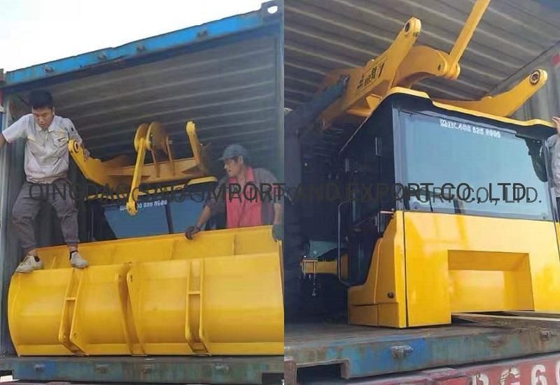 China Farm Machinery 0.8ton Small Loader Front End Wheel Loader