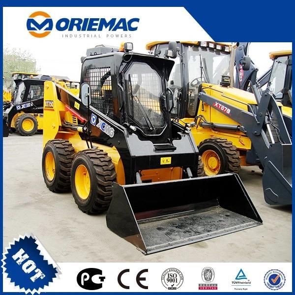 Mini Wheel Backhoe Loader with Snow Blower Xt870