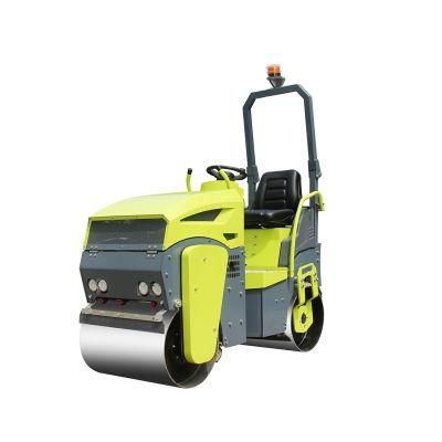 1 Ton 2 Ton 3 Ton Wholesale China Factory Cheap Price Construction Machine Vibratory Small Two Drum Road Roller Compactor