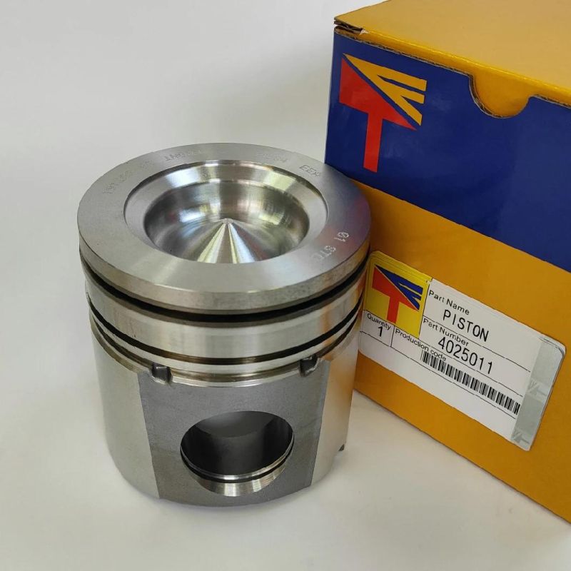 High-Performance Diesel Engine Engineering Machinery Parts Piston 4025011 for Engine Parts Qsb5.9 6bt/S6d102 Generator Set