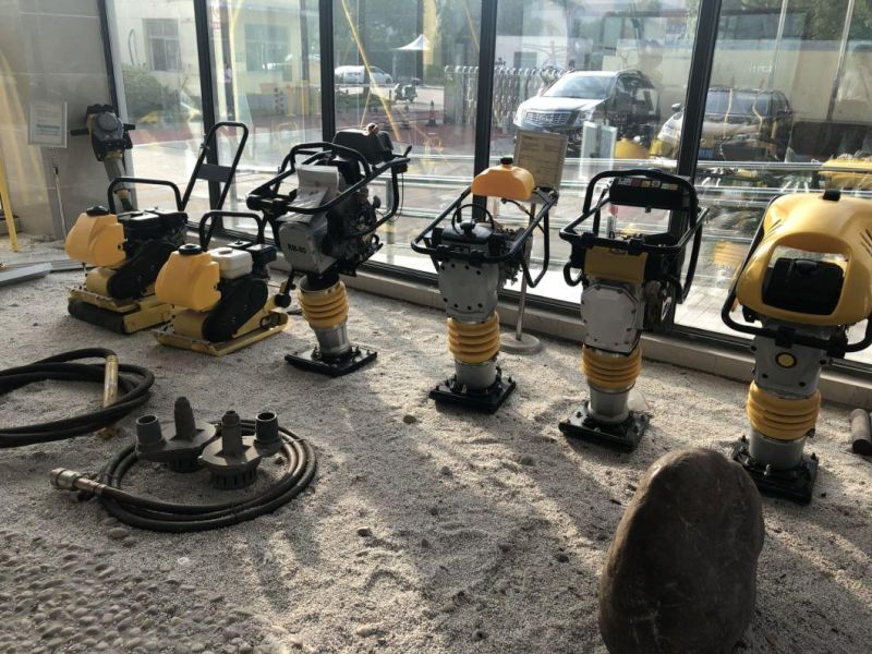Heavy Type Earth Rammer Compactor Rammer Machine Vibrating Gasoline Engine Tamping Rammer Manufacturer From China