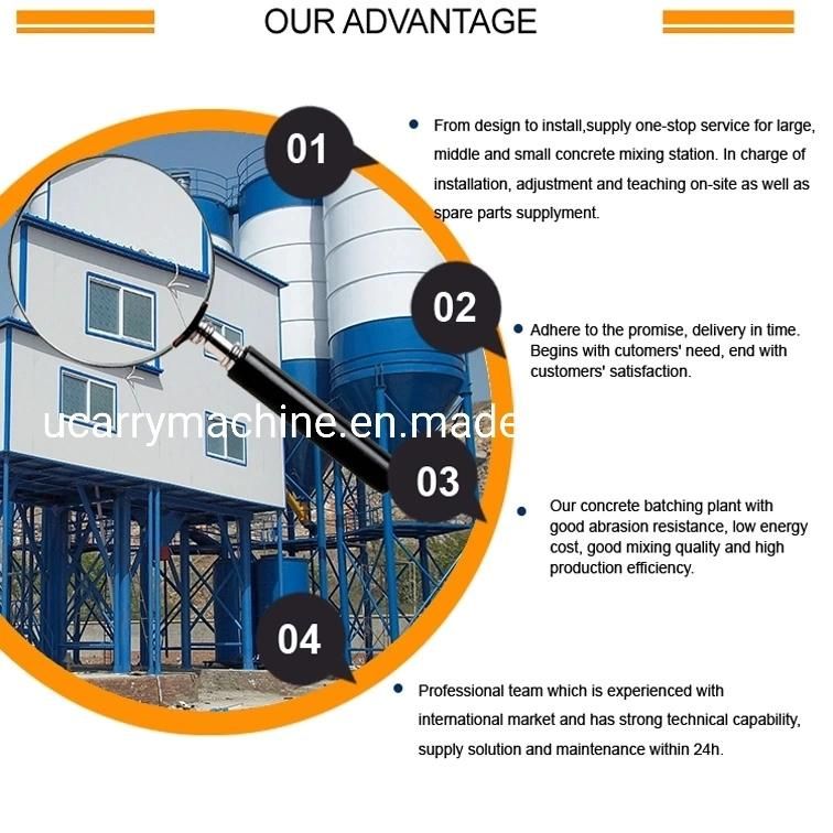 Factory Direct Supply Sheet Cement Warehouse Concrete Mixing Station