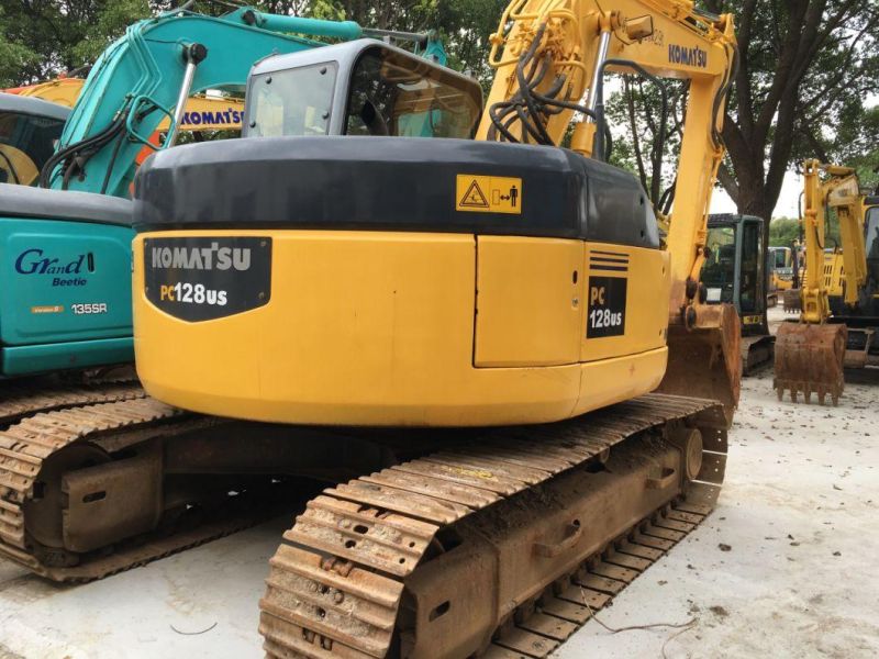 Used Japan Made Komatsu PC128uu 12t Crawler Excavator