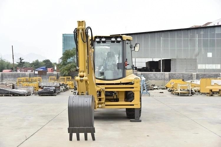Foton Lovol 4X4 Wheel Mini Excavator Digger Flb468 Backhoe Loader for Sale