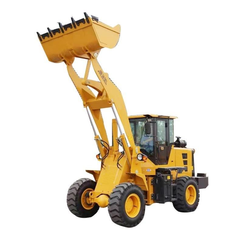 Shanding Zl30 2 Ton Compact Equipment 4 Wheel Drive Small Mini Wheel Loaders by CE