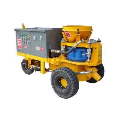 Wet Shotcrete Concrete Spray Equipment Mobile Shotcrete Machine for Sale