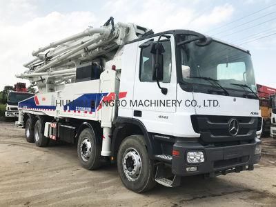 Germany Chassis Technology 50m Uesd Truck Mounted Concrete Boom Pumps