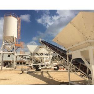 Hzs25 Central Precast Wet Mix Concrete Batching Plant