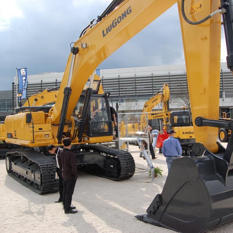 Liugong 6 Ton Crawler Excavator with Strong Power Side Dump Bucket