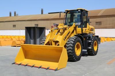 LG946 Lugong China New Brand Articulated Mini Front End Wheel Loader 1.3 Cbm 2.5 Ton