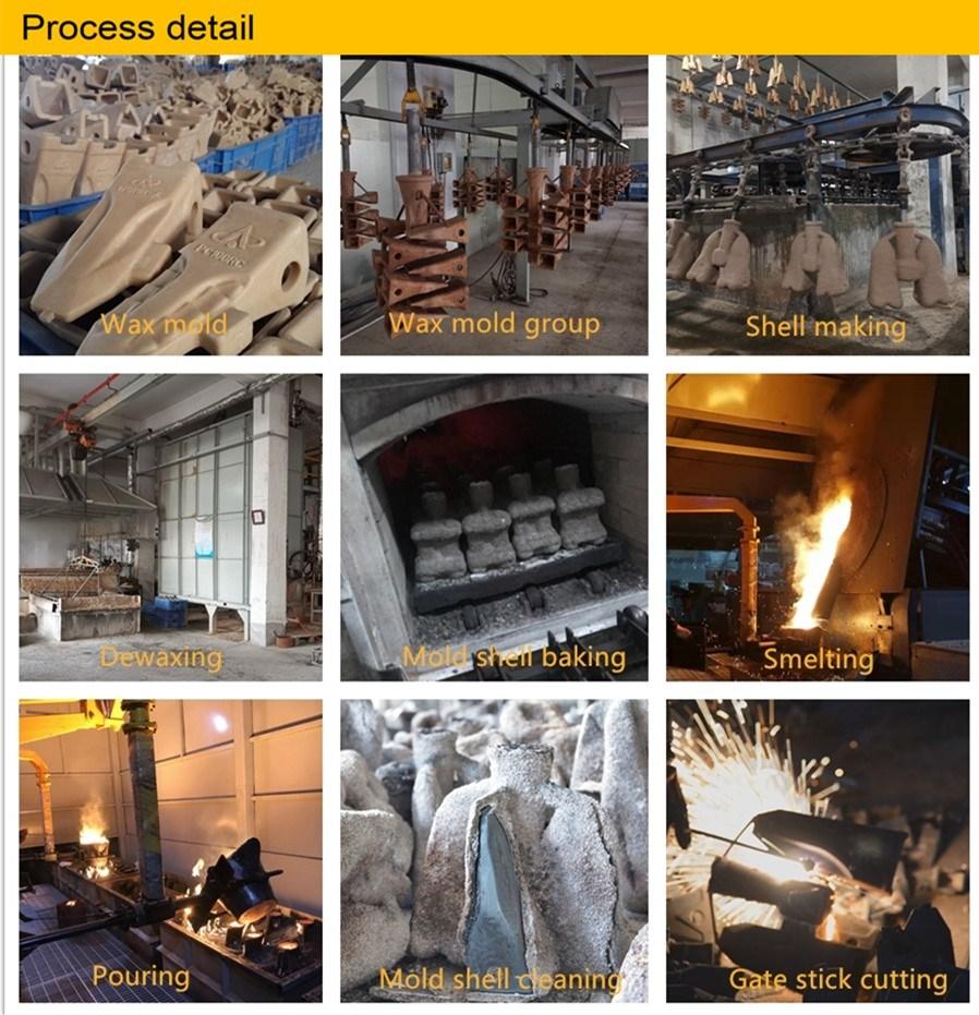 42N-812-1220 42N-812-1230 42N-833-1390 Komatsu WB93 Style Backhole Loader Bucket Tooth, Construction Machine Spare Parts, Excavator Bucket Teeth