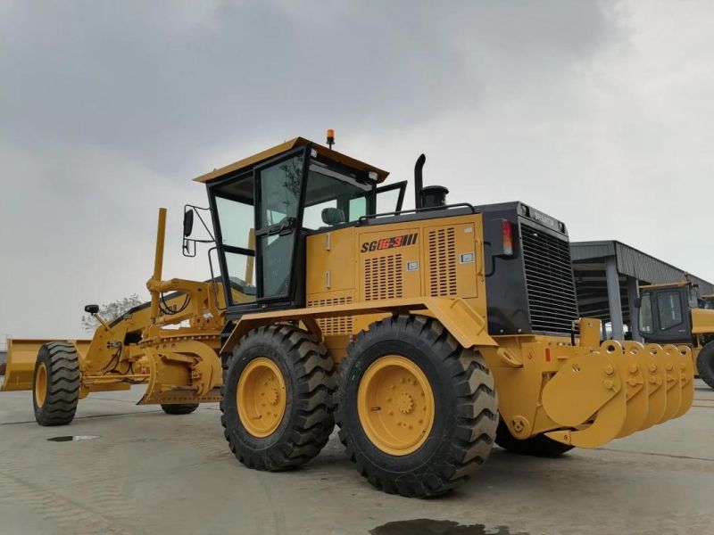 Shantui 160HP Motor Grader Sg16-3 with Front Blade and Rear Ripper