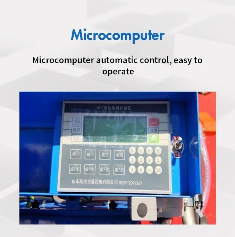 2020 Thermoplastic Self-Propelled Vibrating Road Painting Machine/Road Marking Equipment