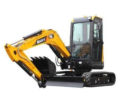 Sany Group Sy35u 4ton Mini Digger Excavator Fuel Consumption