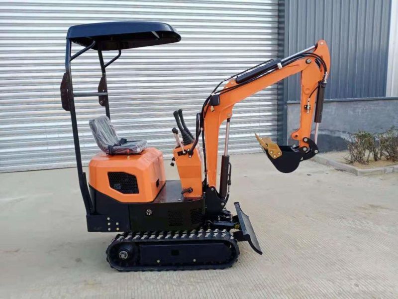 CE EPA Home Use Mini Excavators 1000 Kg with Accessories