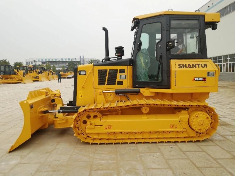 Shantui Mini Crawler Bulldozer 8 Tons 85HP Hydraulic Bulldozer Dh08b2