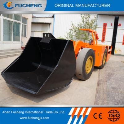 New 2 cbm diesel underground mining scraper with CE certificate