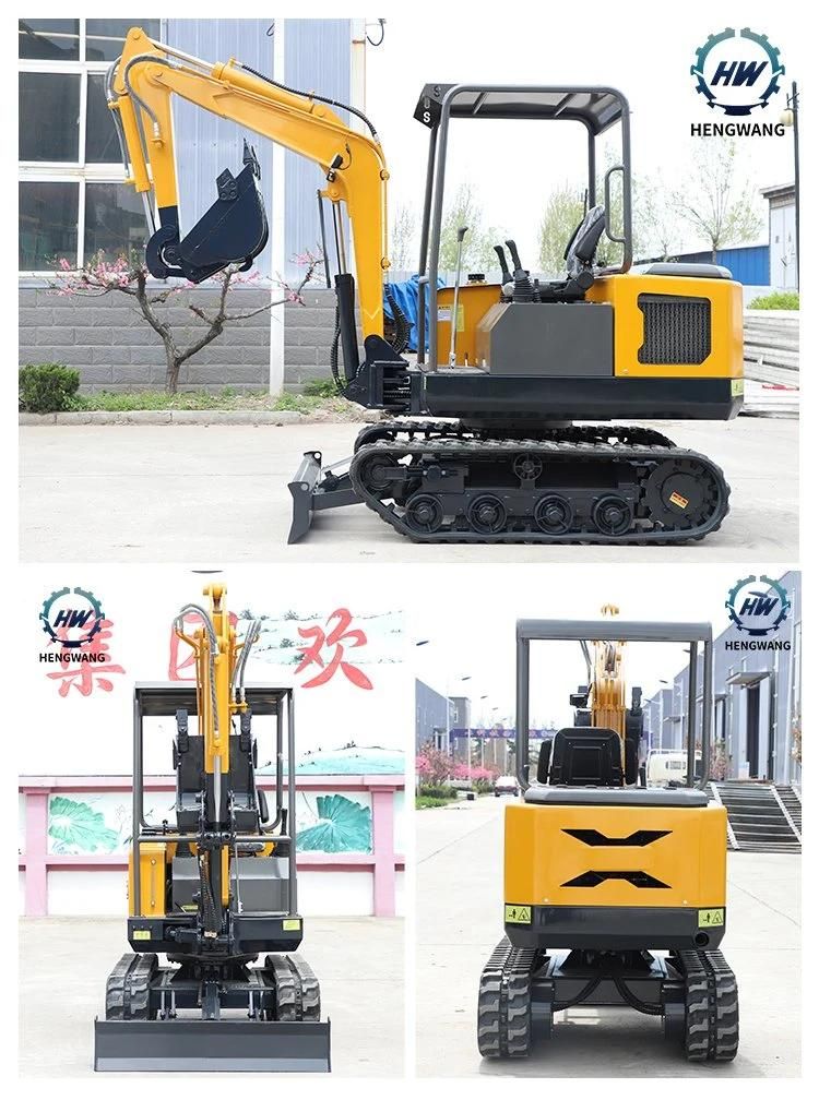 Sell 1.7ton Crawler Excavator with Rotating Arm Excavated to The Edge of The Track