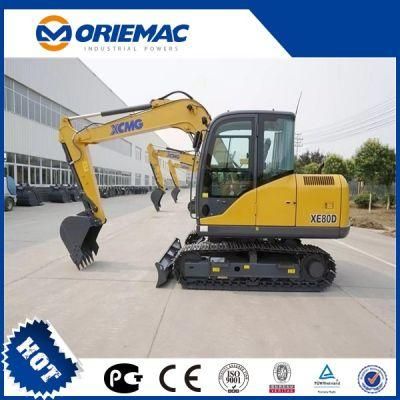 8 Ton Xe80d New Hydraulic Mini Crawler Excavator Prices