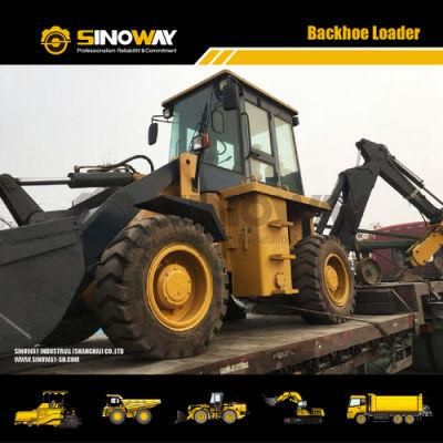 Good Quality Wheel Backhoe Loader Wz30-25 Mini Backhoe Digger Loader