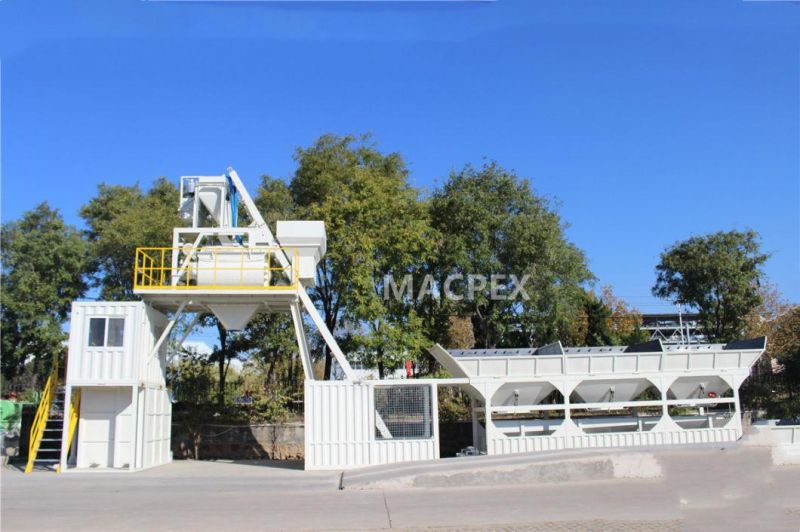 Concrete Planetary Batching Plant for Container Type 60m3