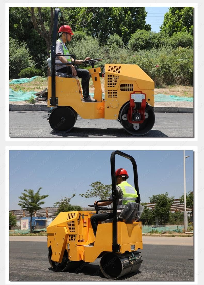 Fyl-860 0.8 Ton Full Hydraulic Double Drum Vibratory Roller