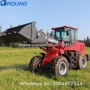 Weichai Deutz engine for mining project use GM30 3ton wheel loader /front end loader