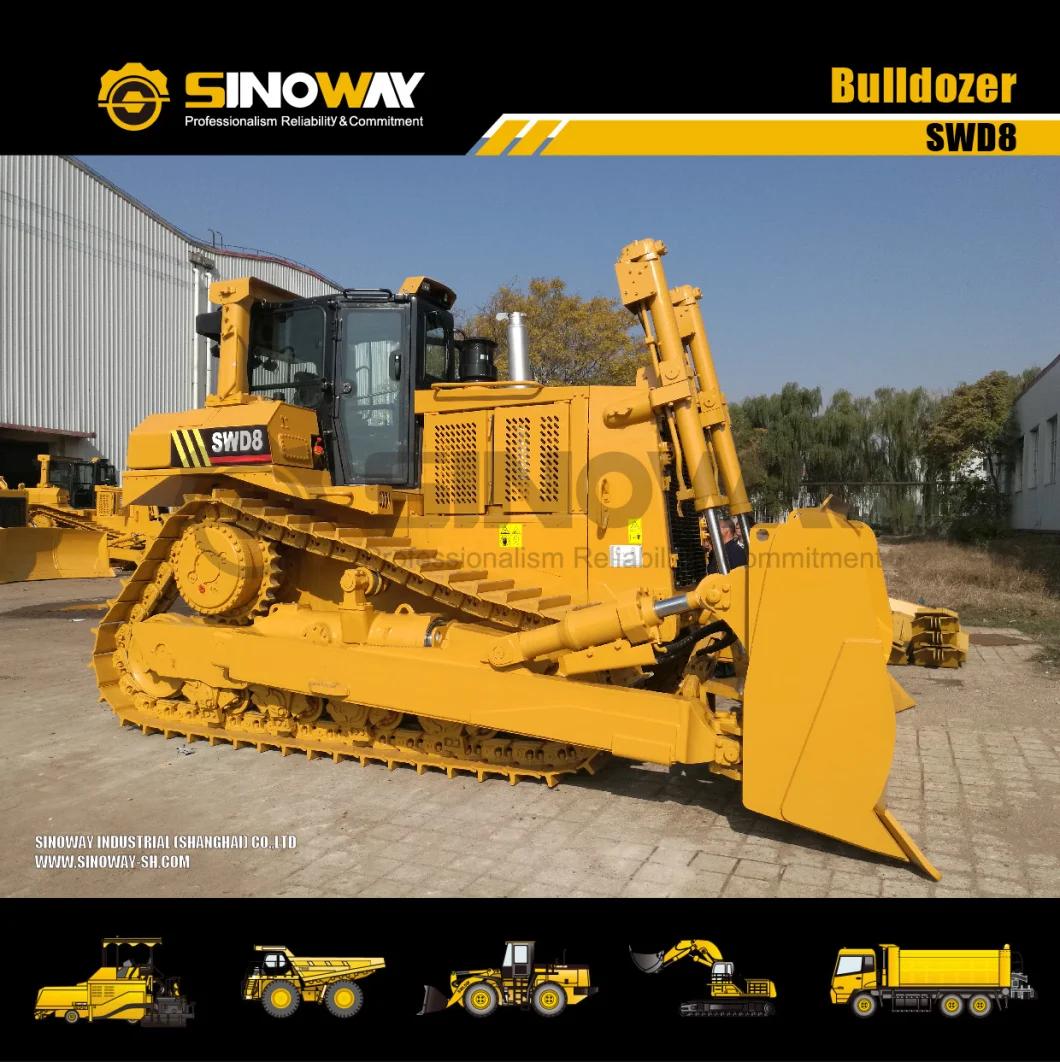 Earthmoving Machine Crawler Bulldozer Elevated Track Dozers Price Promotion