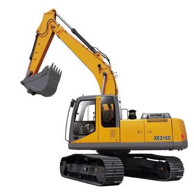 Xe215c 21 Ton New Crawler Excavator with Isuzuu Engine 700mm Track