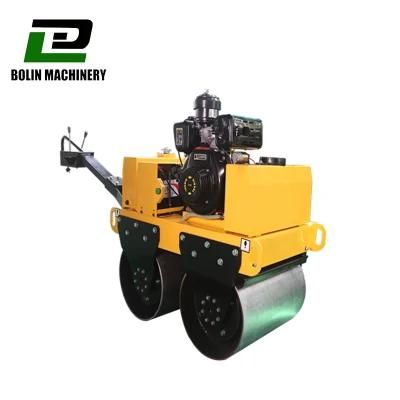 Hot Sale Mini Type Vibratory Road Roller Compactor Machine with Hydraulic Turning System