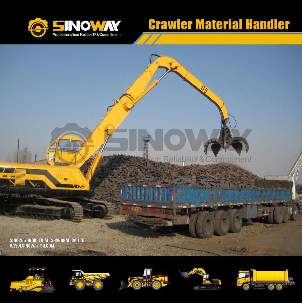 60ton Crawler Material Grabbing Handler with Good Price