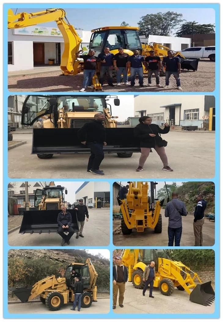 China Factory ACTIVE Brand AL388T 8.2ton Backhoe with Famous 74kw Cummins Engine&Italy Carraro Transmission&Luxury ROPS Cabin for Sale