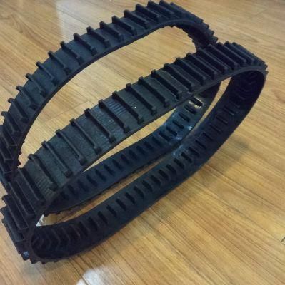 60mm Width Mini Robot Rubber Track 60*20*56 Length 1120mm