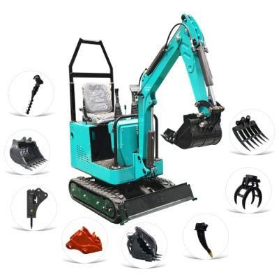 Upgraded Version Telescopic Crawler 0.6 Ton 1 Ton 2ton Diesel Electric RC Crawler Excavator Mini Digger Hydraulic New Mini Excavator Price