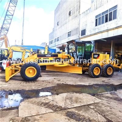 Nice Used Second Hand Caterpillar 140h 140g 120h 120K 140h Motor Grader