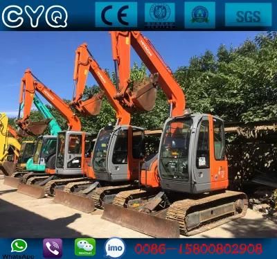 Original Japan Made Mini Excavator Hitachi Zx75us Excavators for Sale