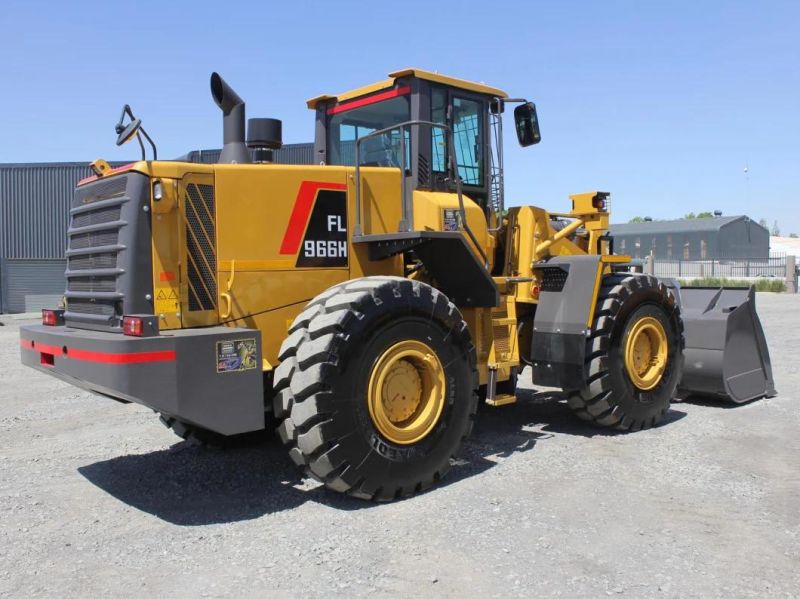 Top Quality Lovol 6.5 Ton Articulated Wheel Loader FL966h