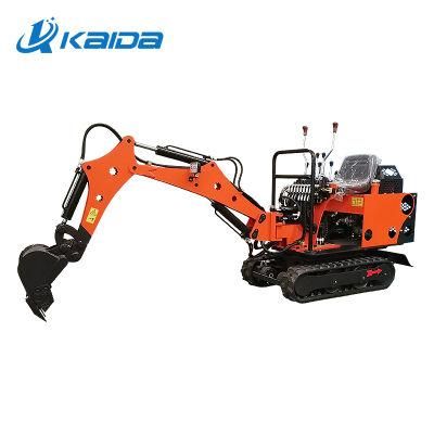 0.8 Ton Garden Mini Crawler Excavator Garden Multipurpose Crawler Mini Excavator