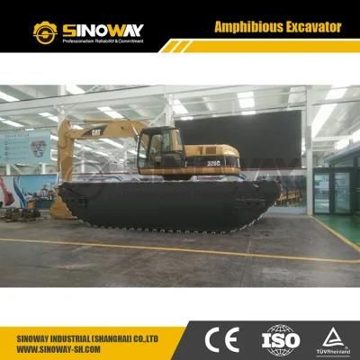 Marsh Buggies Amphibious Excavators Caterpillar Amphibious Excavator