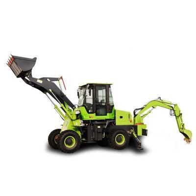 10% Discount Customized 1.5ton Mini Backhoe Loader Compact Loader Backhoe with Attachment