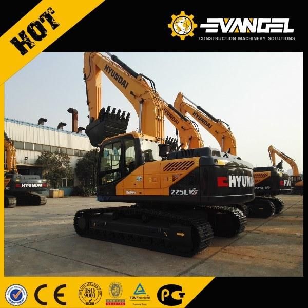 Hyundai 22ton Crawler Excavator R225vs with 1.0m3 Rock Bucket